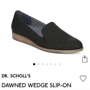 Dr. Scholl's Dawned Wedge Loafer in Black Size 10